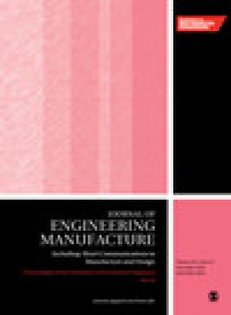 Proceedings Of The Institution Of Mechanical Engineers Part B-journal Of Enginee